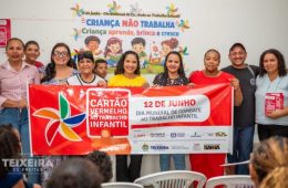 Campanha de Combate ao Trabalho Infantil mobiliza escolas, equipamentos sociais e espaços públicos em Teixeira de Freitas