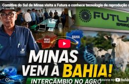 Comitiva do Sul de Minas visita a Futura e conhece tecnologia de reprodução animal