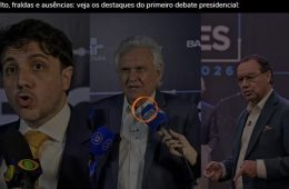 ‘Fujões’, ameaça de boicote e ‘assombro com agressividade’: como foi o 1º debate presidencial em 5 pontos