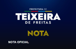 A Prefeitura Municipal de Teixeira de Freitas vem a público prestar esclarecimentos sobre a notícia que circula a respeito de um suposto crime cometido por um servidor municipal contra um adolescente.